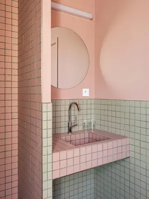 Salle de bains dans l'établissement New Hotel Opéra