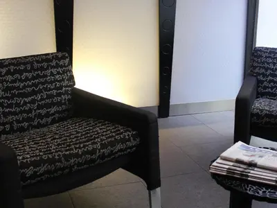 Coin salon dans l'établissement New Hotel Saint Lazare