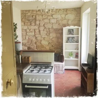 Cuisine ou kitchenette dans l'établissement L'académie de Clémence, Guest House Paris-Roland-Garros