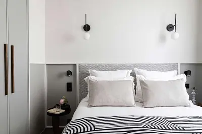 Un ou plusieurs lits dans un hébergement de l'établissement Best Western Premier The Blake Paris Gare Saint Lazare