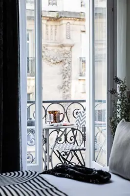 Balcon ou terrasse dans l'établissement Best Western Premier The Blake Paris Gare Saint Lazare