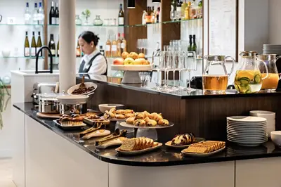 Nourriture dans l'hôtel ou à proximité