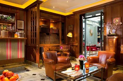 Coin salon dans l'établissement Best Western Premier Trocadero La Tour