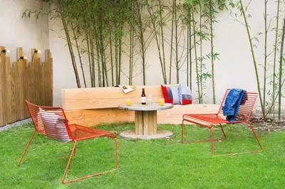 Jardin de l'établissement Hotel Izzy