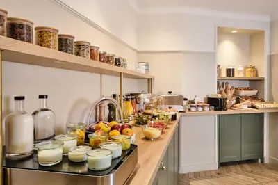 Nourriture dans l'hôtel ou à proximité