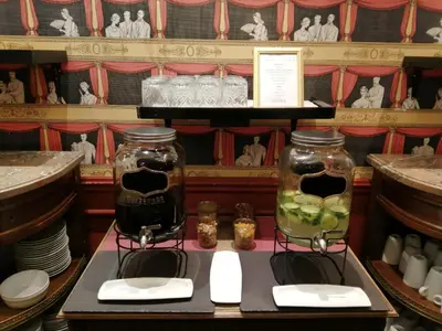 Boissons dans l'établissement Hotel Sacha