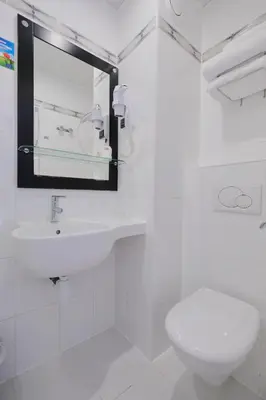 Salle de bains dans l'établissement Hotel Lilas Gambetta