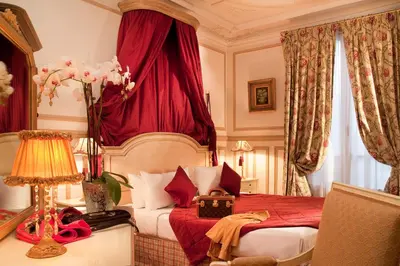 Coin salon dans l'établissement Hotel Residence Henri IV