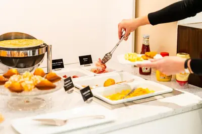 Nourriture dans l'hôtel ou à proximité