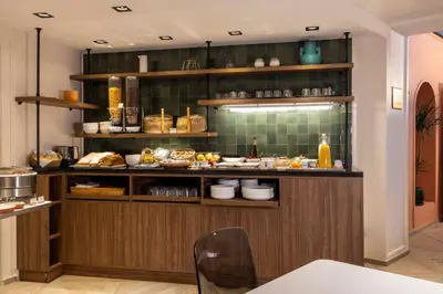 Nourriture dans l'hôtel ou à proximité