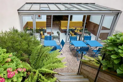 Jardin de l'établissement Timhotel Nation
