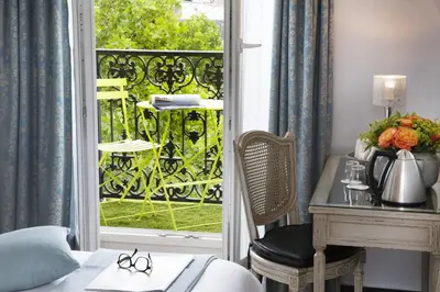Jardin de l'établissement Hotel Plaza Elysées