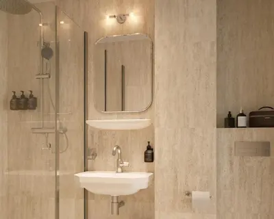 Salle de bains dans l'établissement Local 101 Beaurepaire - Opening Summer 2026