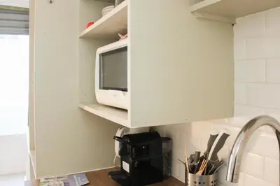 Cuisine ou kitchenette dans l'établissement Souplex - 4P - Batignolles