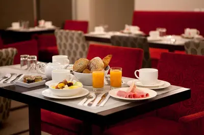 Nourriture dans l'hôtel ou à proximité