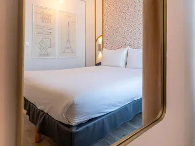 Un ou plusieurs lits dans un hébergement de l'établissement ibis Styles Paris Eiffel Cambronne