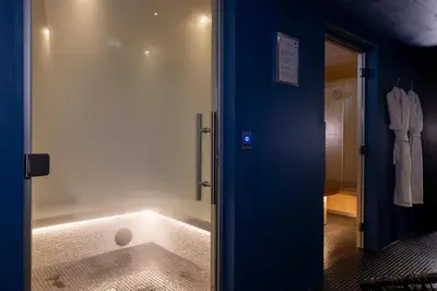 Salle de bains dans l'établissement Hotel Mademoiselle