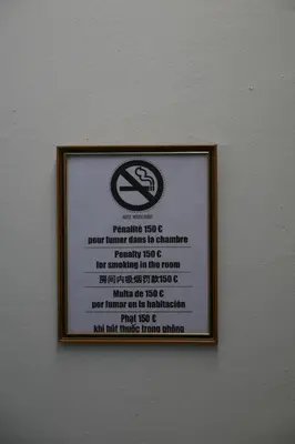 Certificat, récompense, panneau ou autre document affiché dans l'établissement Hotel Novex Paris