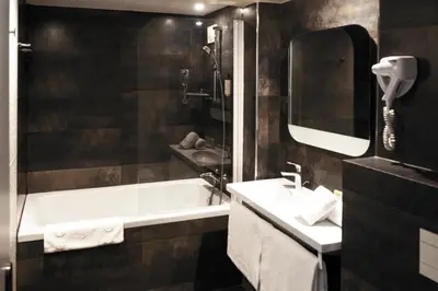 Salle de bains dans l'établissement Best Western Allegro Nation