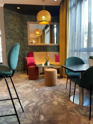 Coin salon dans l'établissement Best Western Allegro Nation