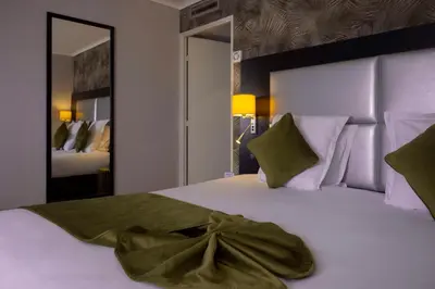Un ou plusieurs lits dans un hébergement de l'établissement Best Western Allegro Nation