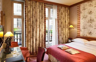 Un ou plusieurs lits dans un hébergement de l'établissement Hôtel Horset Opéra, Best Western Premier Collection