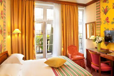 Un ou plusieurs lits dans un hébergement de l'établissement Hôtel Horset Opéra, Best Western Premier Collection