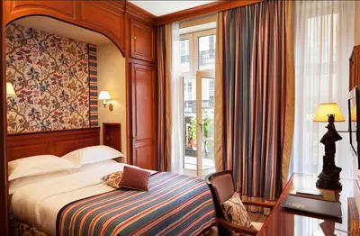 Un ou plusieurs lits dans un hébergement de l'établissement Hôtel Horset Opéra, Best Western Premier Collection