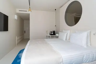 Un ou plusieurs lits dans un hébergement de l'établissement Hotel Astra Opera - Astotel