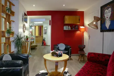 Coin salon dans l'établissement Hotel Aulivia Opéra