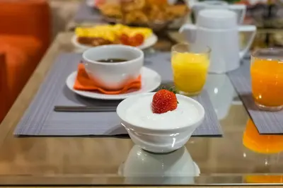 Nourriture dans l'hôtel ou à proximité