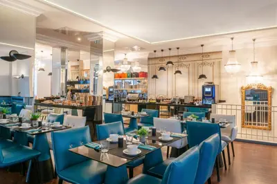 Restaurant ou autre lieu de restauration dans l'établissement Hotel Malte - Astotel