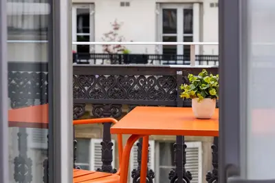 Balcon ou terrasse dans l'établissement Hôtel Regina Opéra Grands Boulevards