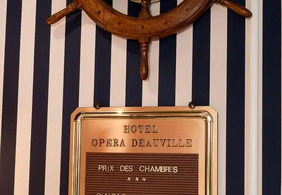 Certificat, récompense, panneau ou autre document affiché dans l'établissement Hôtel Opera Deauville