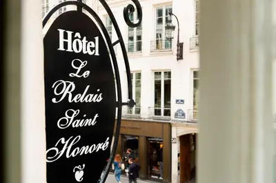 Plan de l'établissement Le Relais Saint Honoré