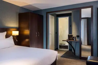Un ou plusieurs lits dans un hébergement de l'établissement Best Western Plus Bretagne Montparnasse