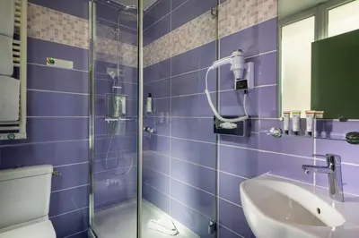 Salle de bains dans l'établissement Hôtel WYLD Saint Germain