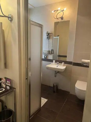 Salle de bains dans l'établissement Hotel Vivaldi