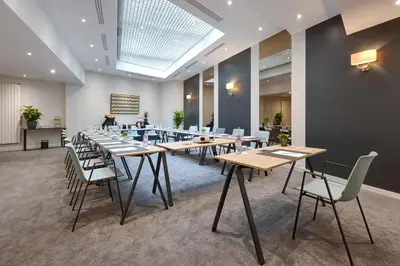 Coin salon dans l'établissement Floride-Etoile