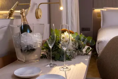 Boissons dans l'établissement Hôtel Beige