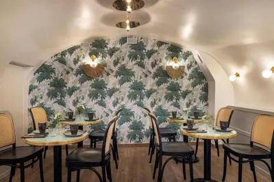 Coin salon dans l'établissement Hôtel Fior d'Aliza