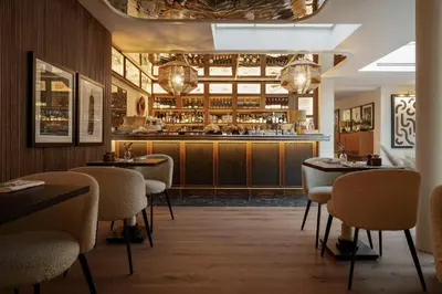 Salon ou bar de l'établissement Hotel Pulitzer Paris