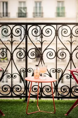 Balcon ou terrasse dans l'établissement Royal Saint Germain