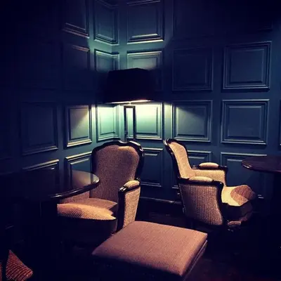 Coin salon dans l'établissement Hôtel George Washington