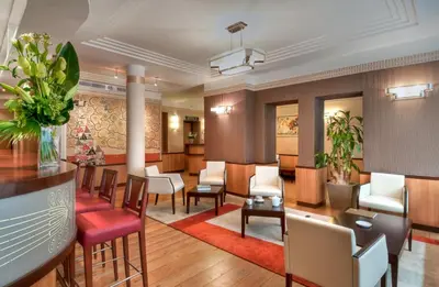 Coin salon dans l'établissement Hotel Opéra d'Antin