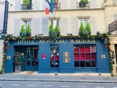 Façade ou entrée de l'établissement Hotel Monceau Wagram