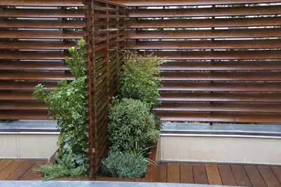 Jardin de l'établissement Hotel Boileau