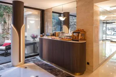Coin salon dans l'établissement Best Western Au Trocadéro
