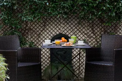 Nourriture dans l'hôtel ou à proximité