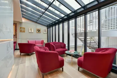 Coin salon dans l'établissement XO Hotel Paris